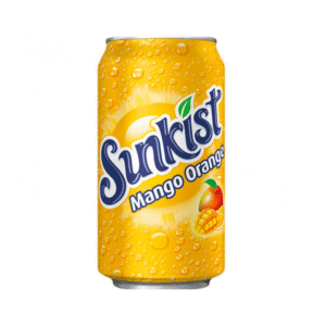 Sunkist Mango Orange Soda 355ml / Min Order 1 Pallet